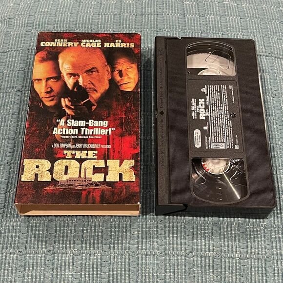 The Rock (VHS, 1998) TESTED Tape And Cover - Picture 8 of 9